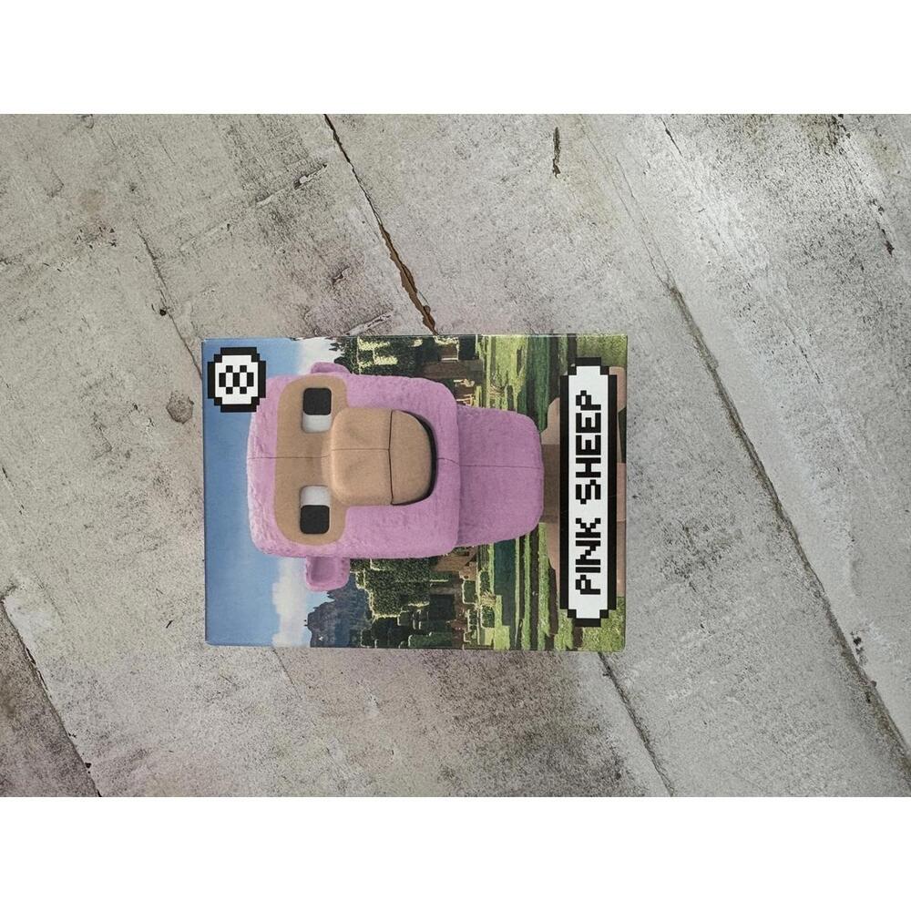 McDonalds Pink Sheep Minecraft Happy Meal Toy 2025 ***NEW AND SEALED***